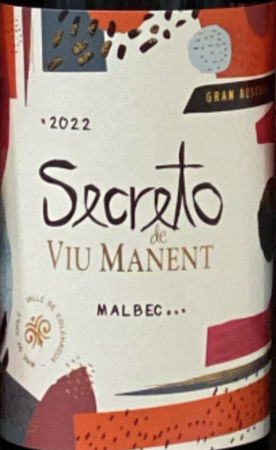 Viu Manent Secreto Carmenere 2022